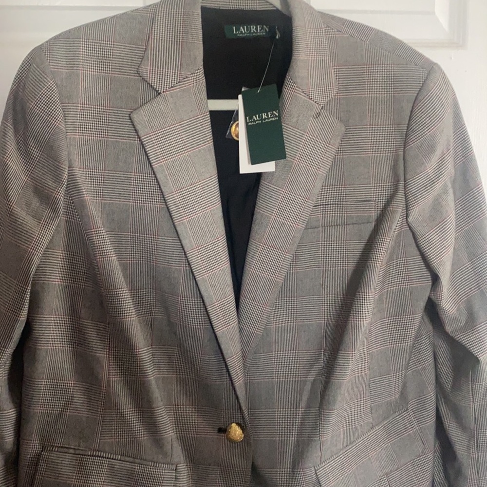 Lauren Ralph Lauren Striped Blazer